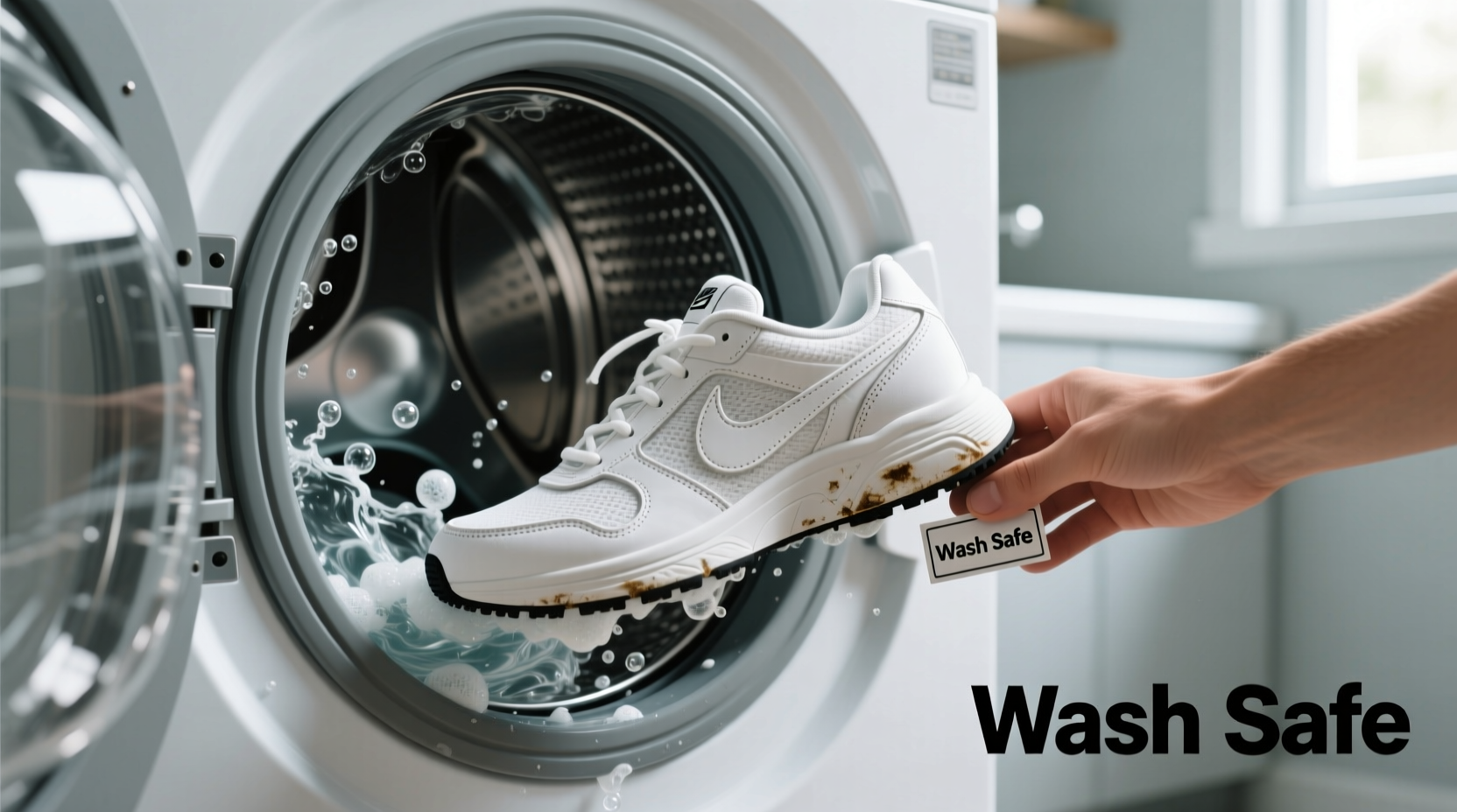 can you really clean sneakers in a washing machine without ruining them