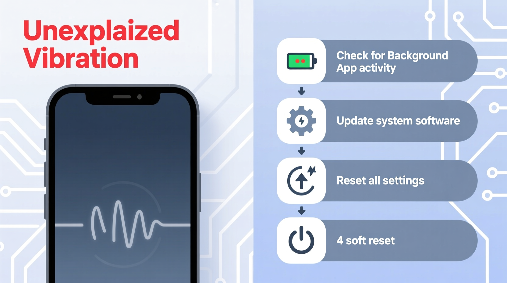 why does my phone vibrate for no reason and how to reset it