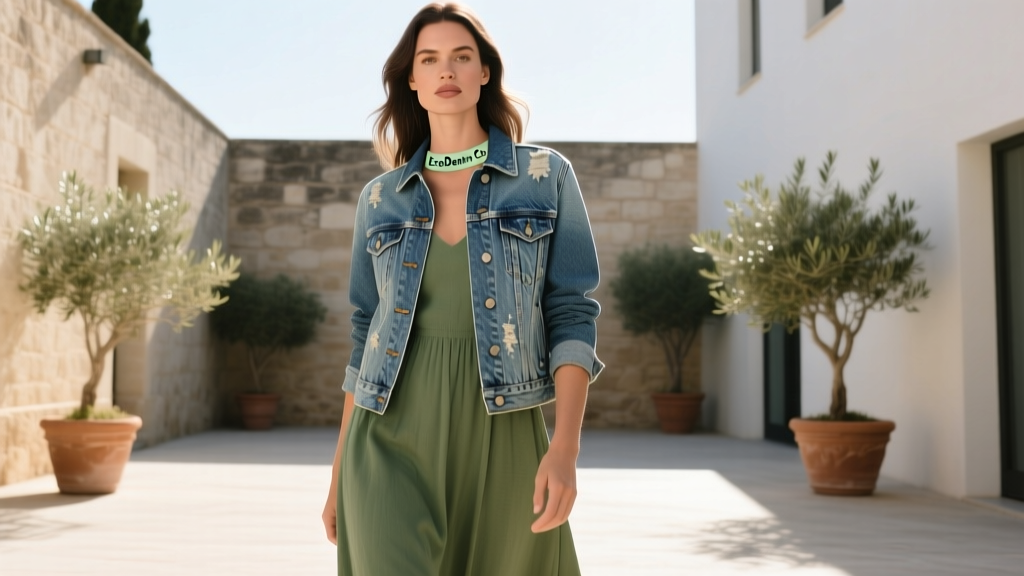 Best Denim Jacket for Midi Dresses: Style + Sustainability Guide