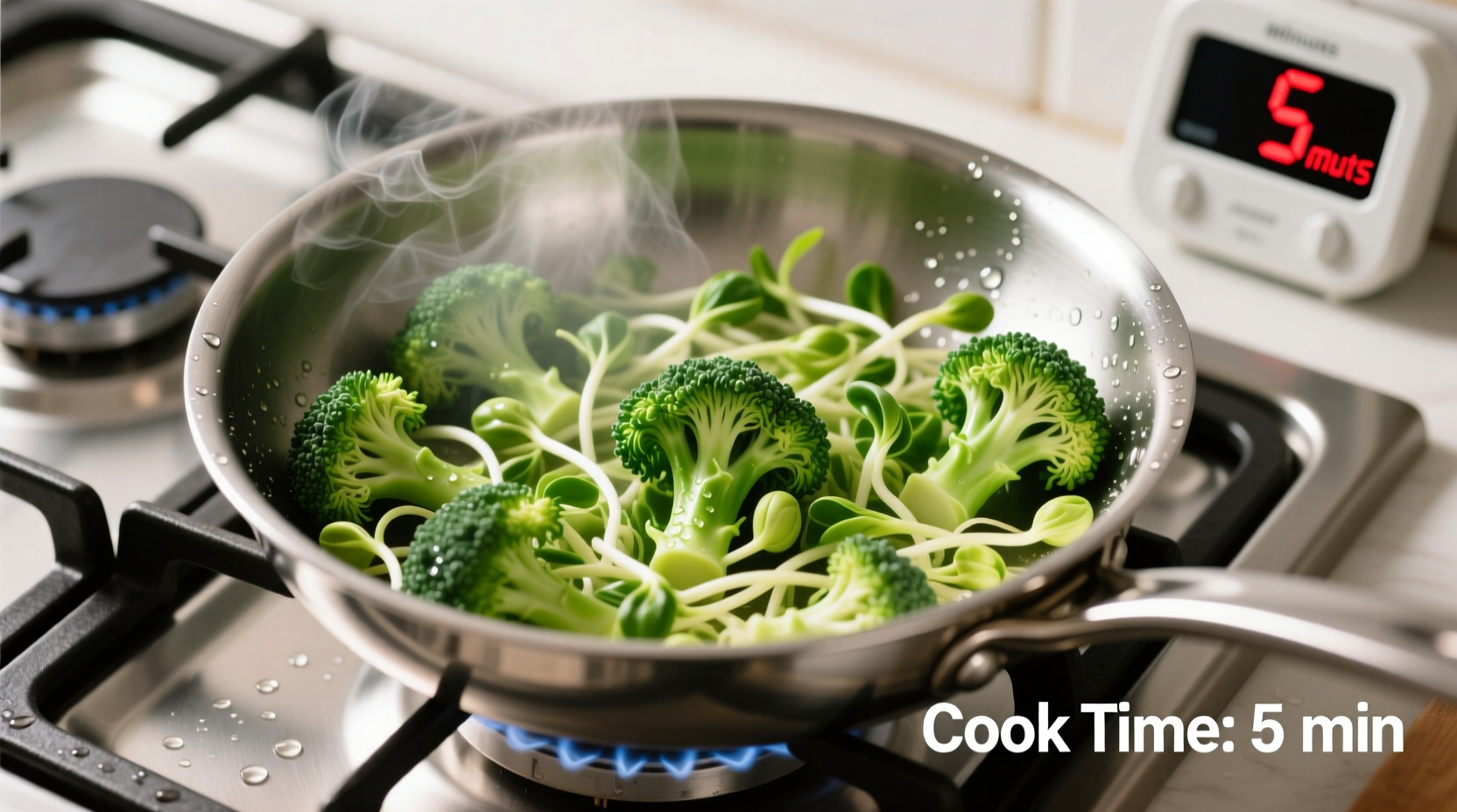 how long cook sprouts