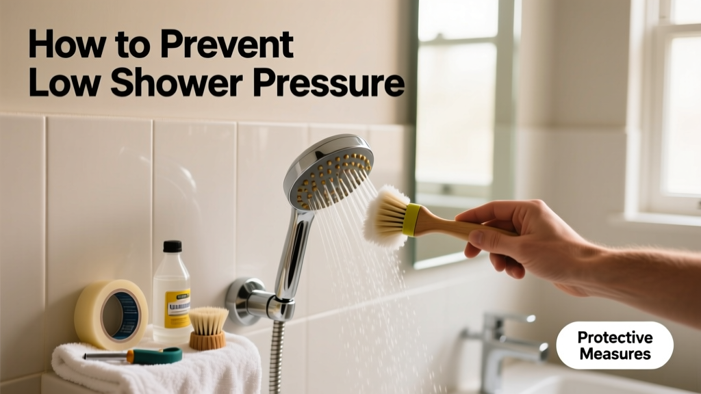 How to Prevent Low Shower Pressure: A Home Maintenance Guide