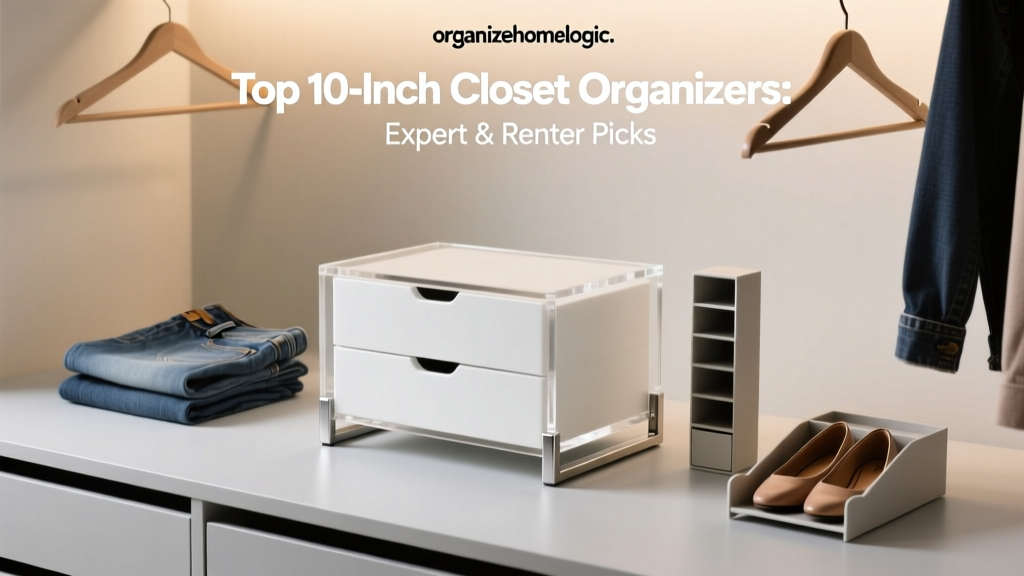 Top 10-Inch Closet Organizers: Expert & Renter Picks