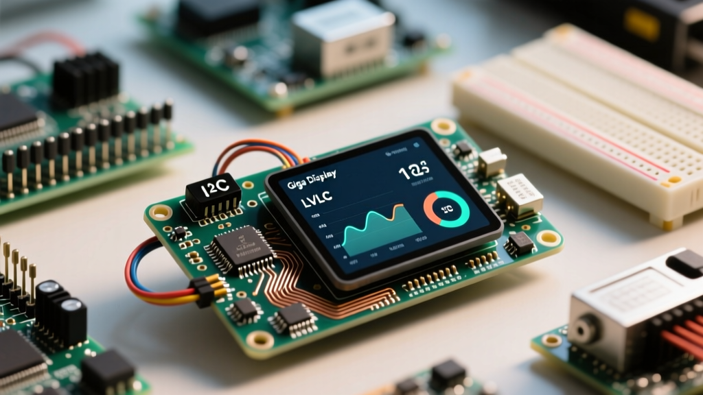 Arduino Giga Display: Sensor Integration & Dashboard Guide