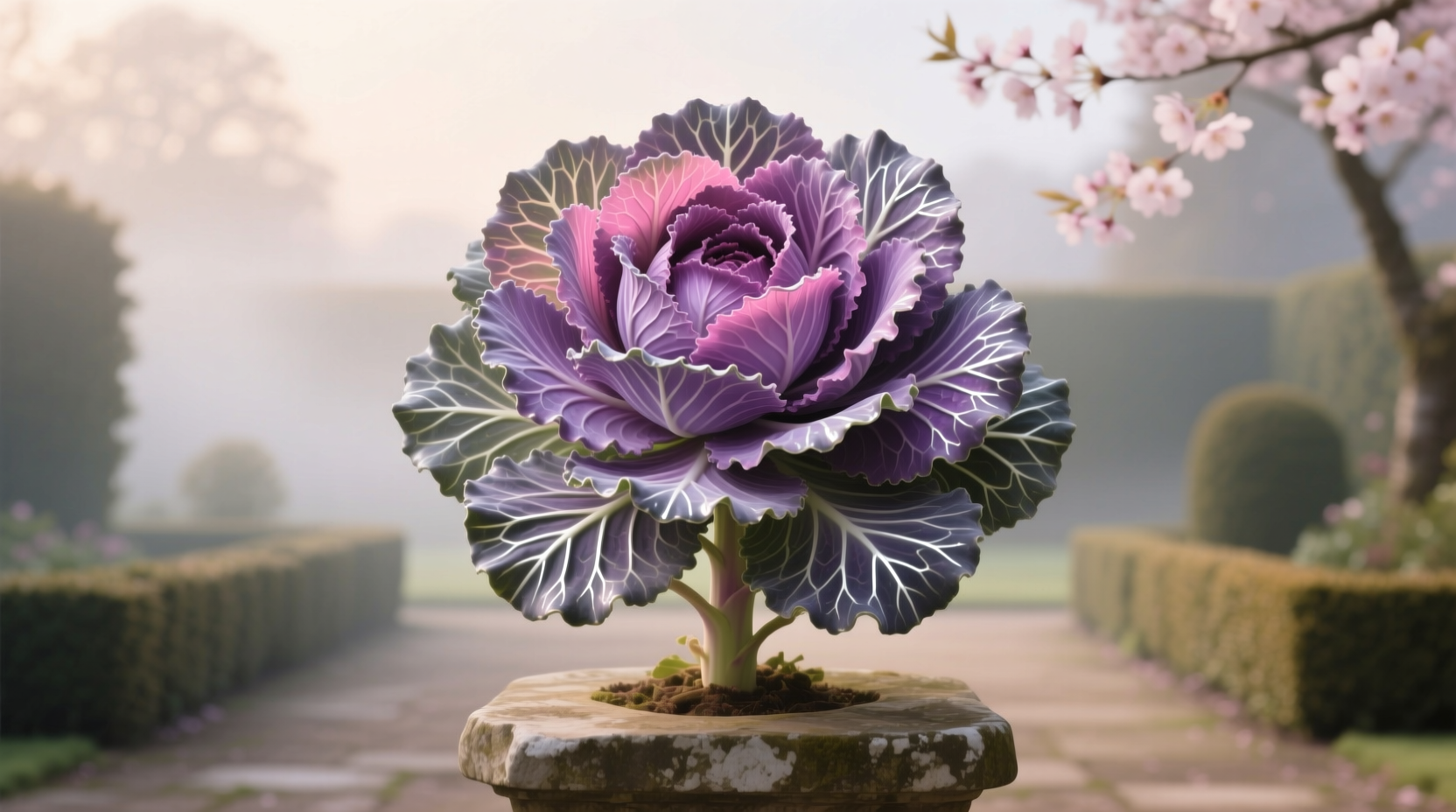 is ornamental cabbage perennial
