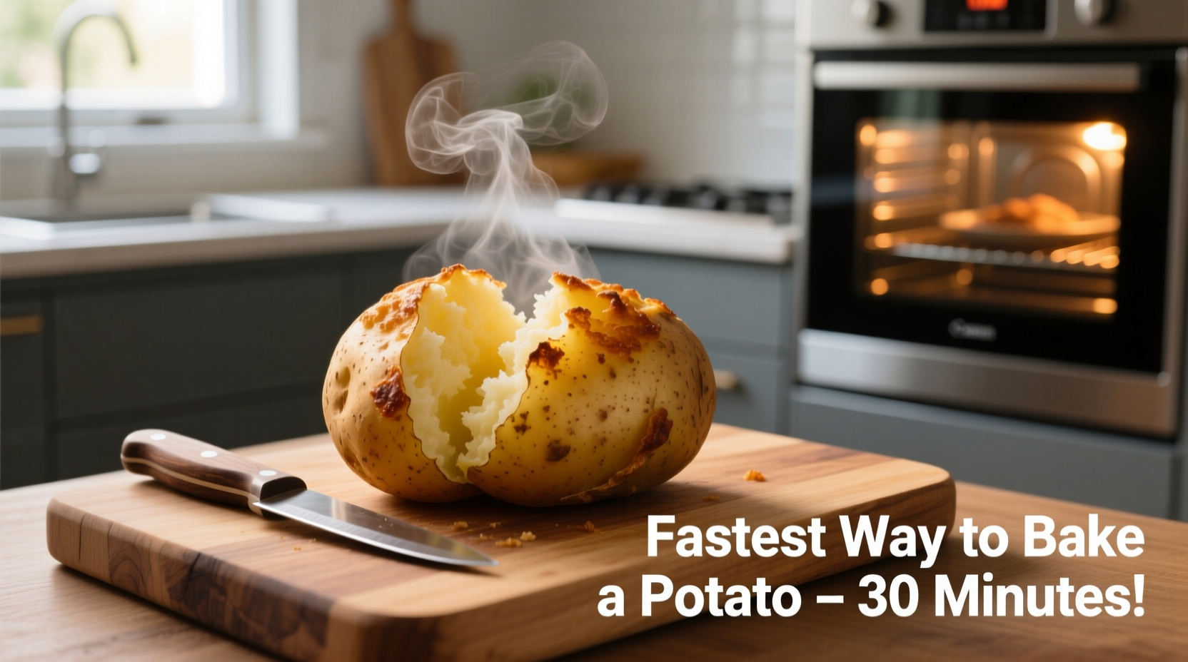 Fastest Way to Bake a Potato: 25-Minute Hybrid Method