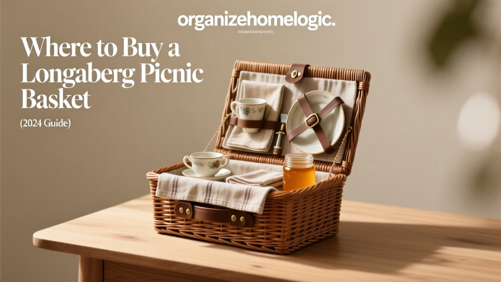 Where to Buy a Longaberger Picnic Basket (2024 Guide)