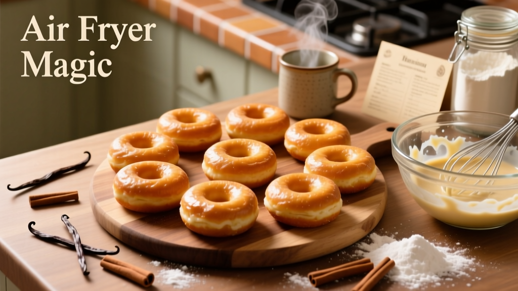 Air Fryer Cake Donuts: Crispy Outside, Tender Inside