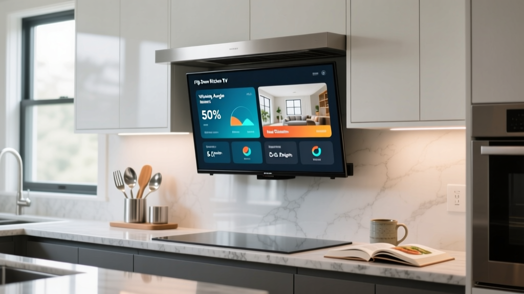 Flip Down Kitchen TV: What Actually Matters (Spoiler: It’s Not Screen Size or Brand—Here’s the 5-Point Reality Check Every Homeowner Misses)