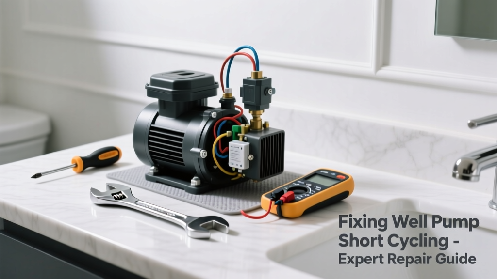 Fixing Well Pump Short Cycling in the Bathroom
