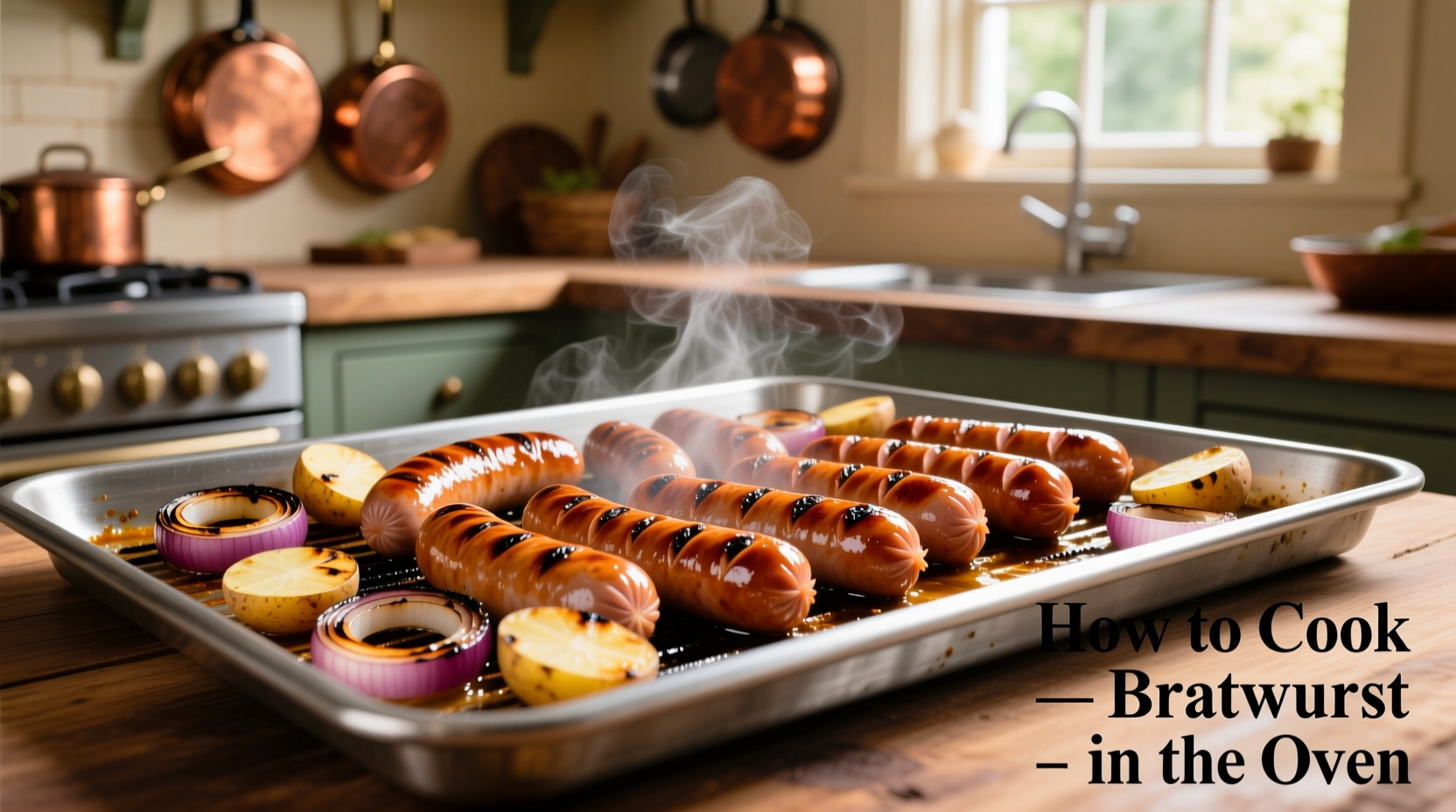how to cook bratwurst oven