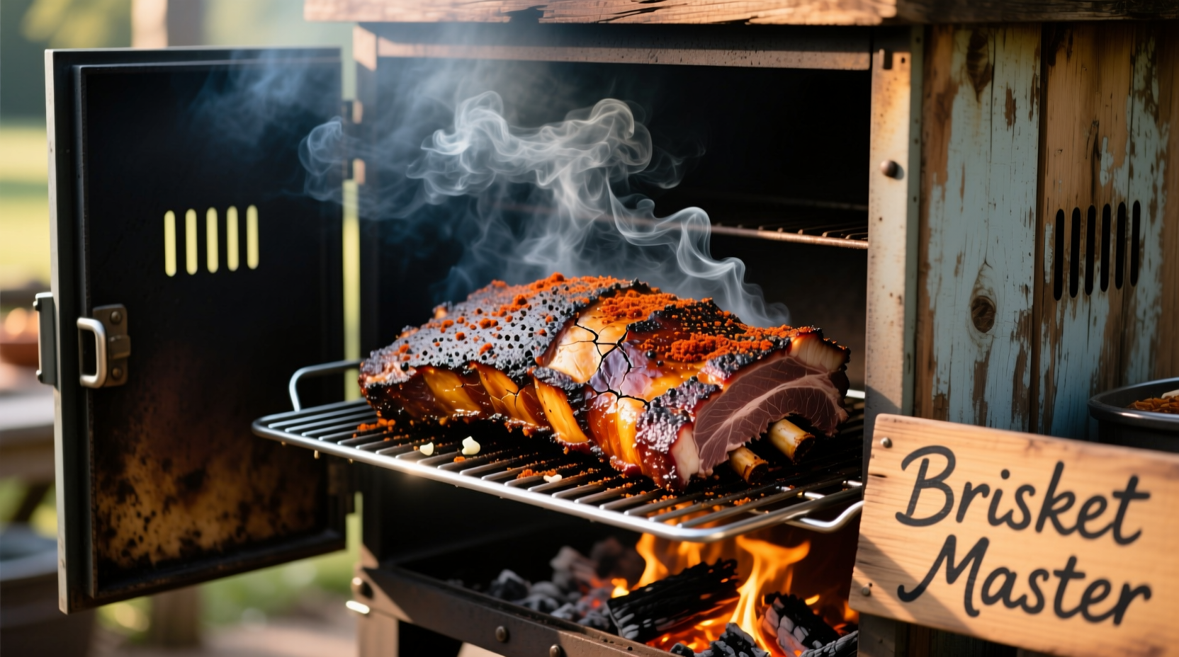 how to cook a brisket in a smoker