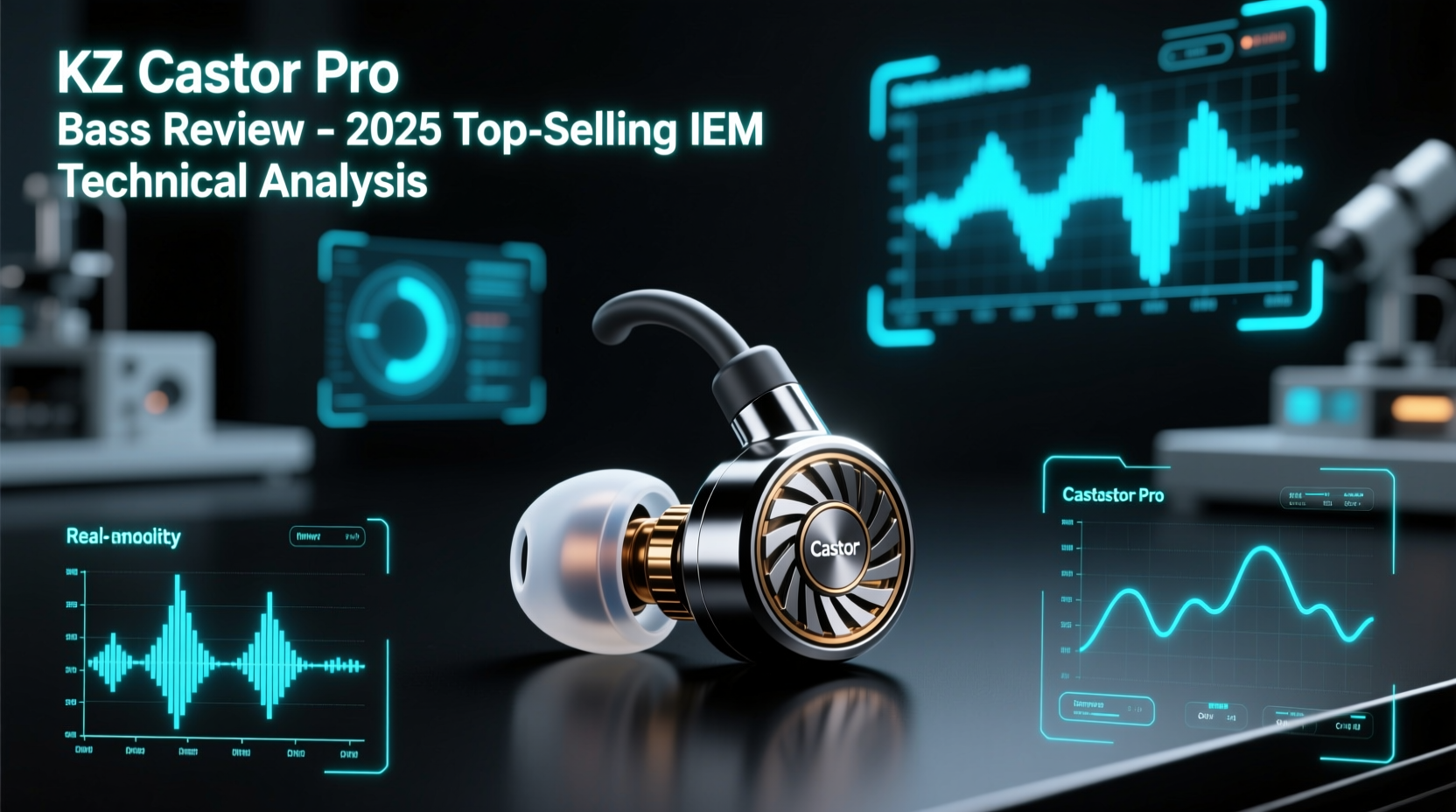 best selling kz castor pro bass