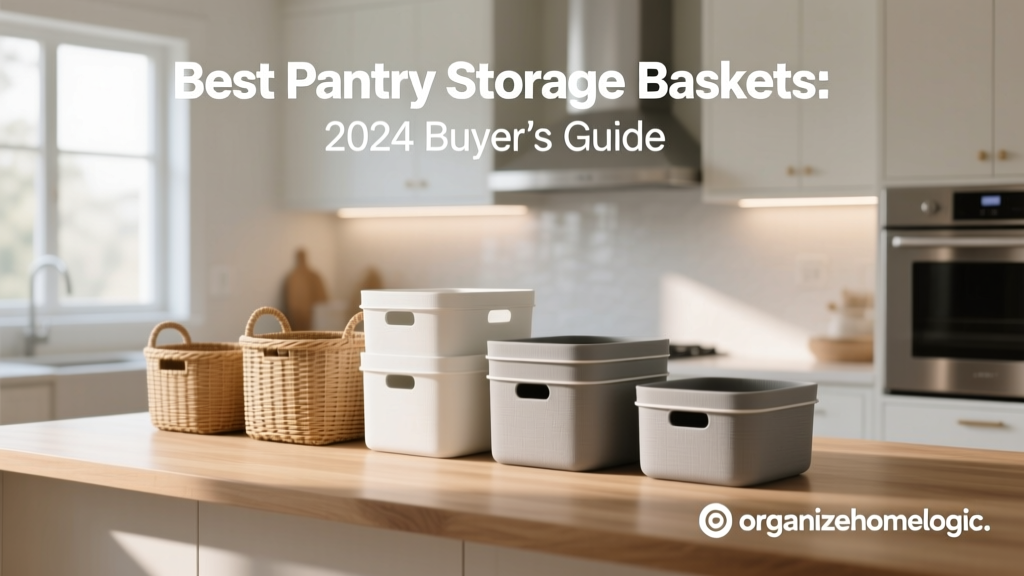 Best Pantry Storage Baskets: 2024 Buyer’s Guide