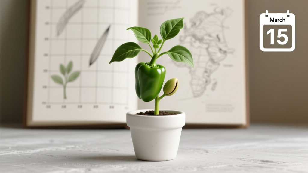 When to Start Planting Peppers Indoors (2026)