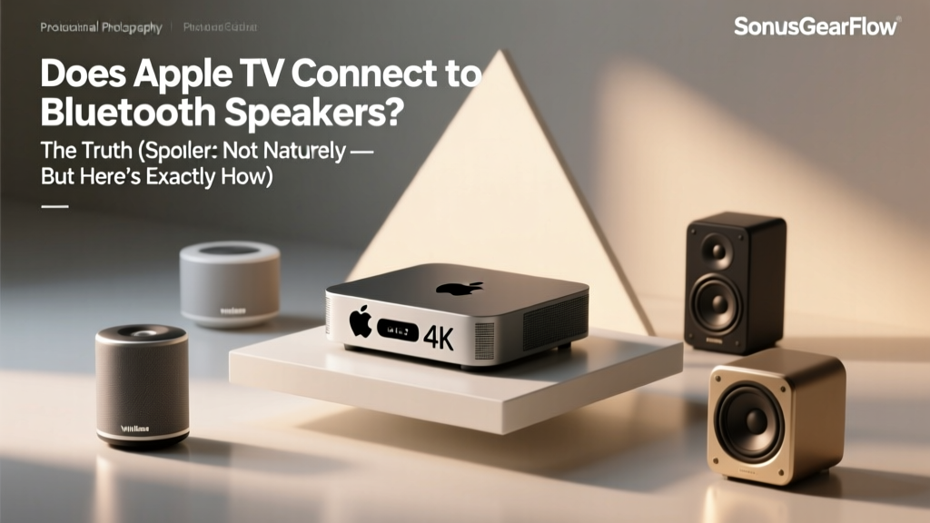 Apple TV Bluetooth Speakers: How to Connect in 2026