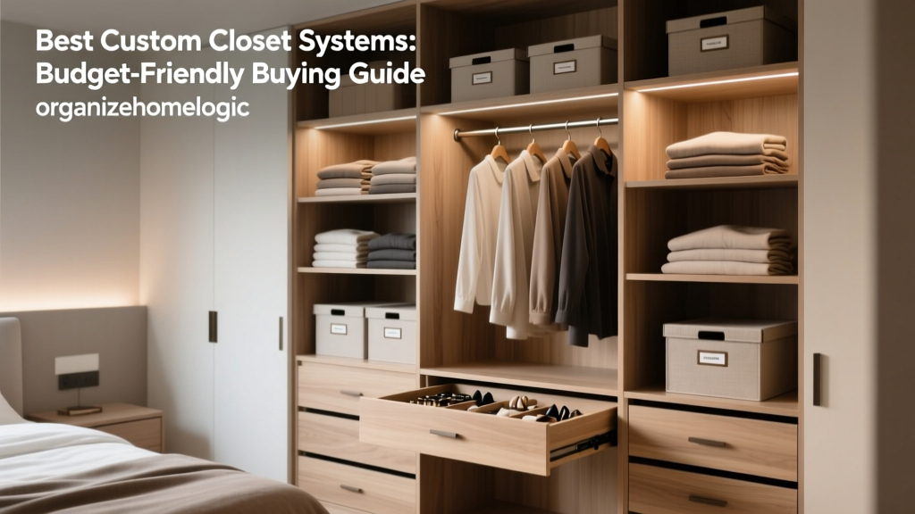 Best Custom Closet Systems: Budget-Friendly Buying Guide