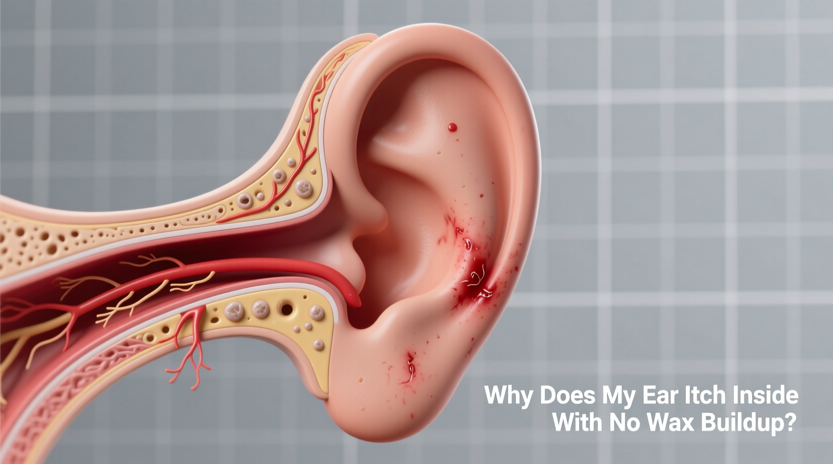 why does my ear itch inside with no wax buildup explained