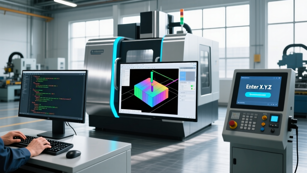 CNC Machine Programming Approaches: Manual vs CAM vs Conversational