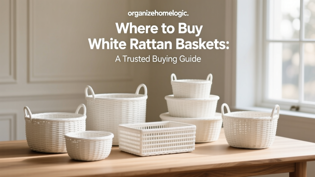 Where to Buy White Rattan Baskets: A Trusted Buying Guide