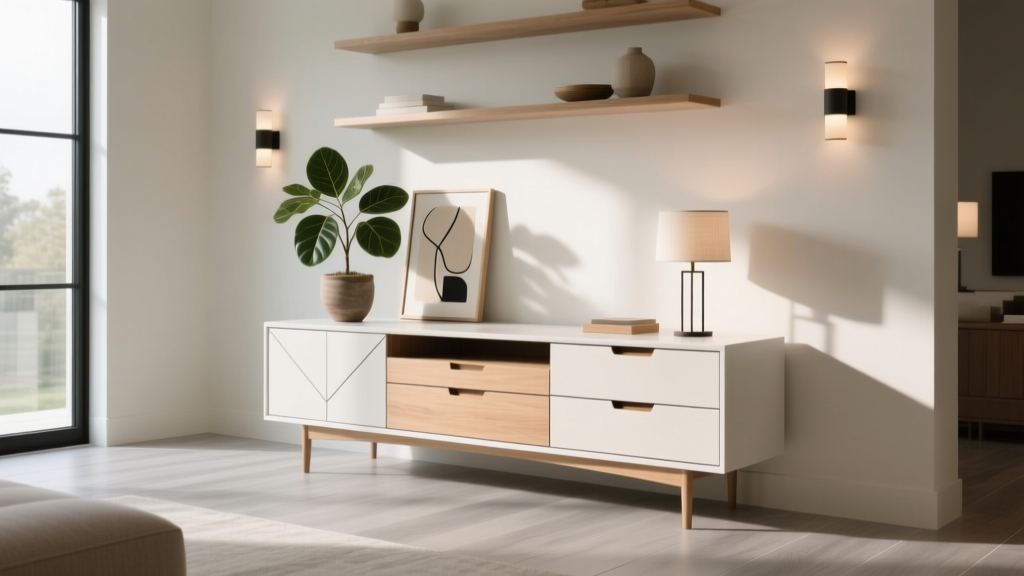 Buy Contemporary Console Table with Drawers Online