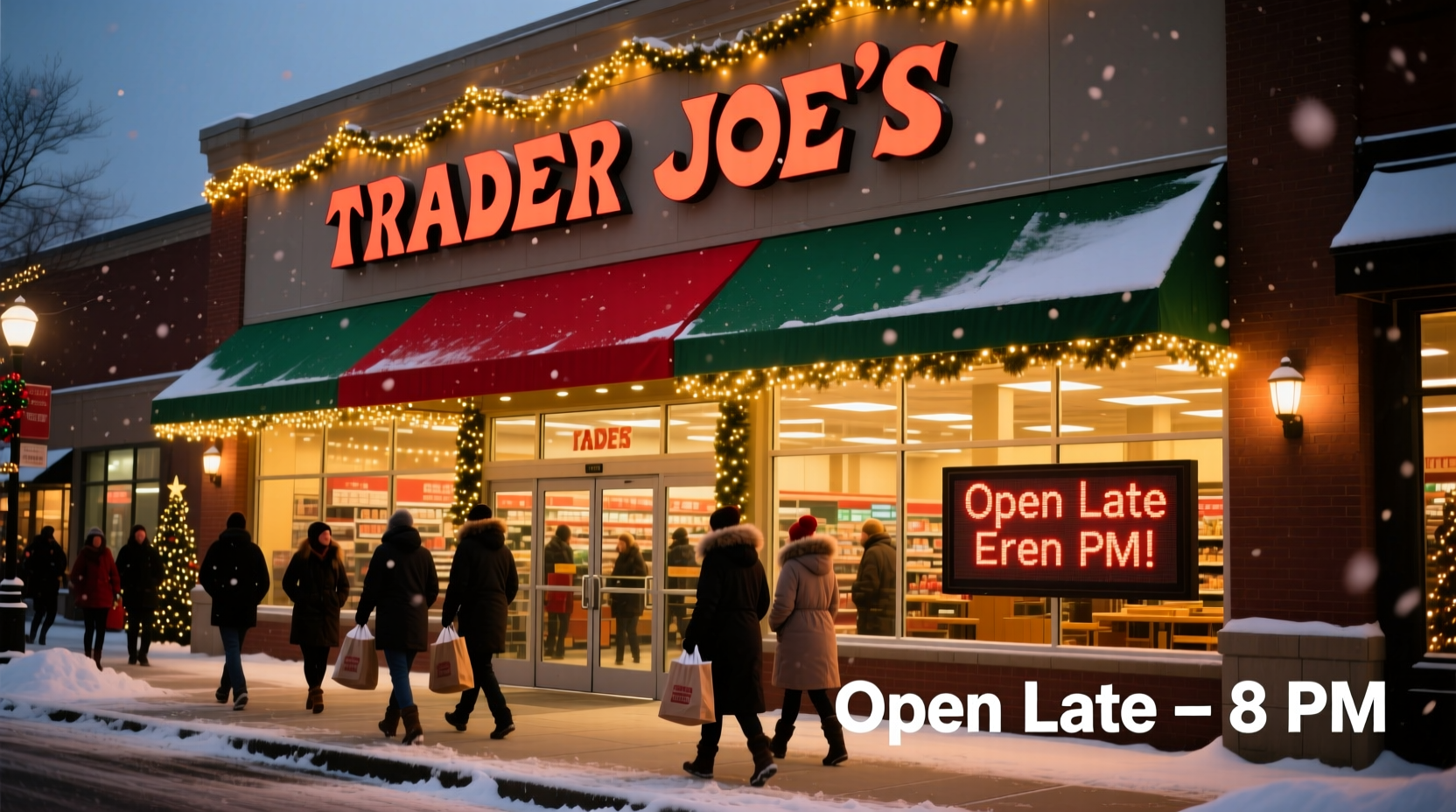 is trader joes open on christmas eve