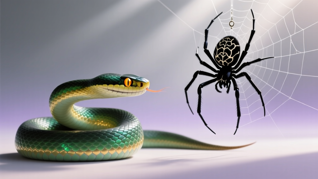 Snake vs Spider: Dream Symbol Comparison