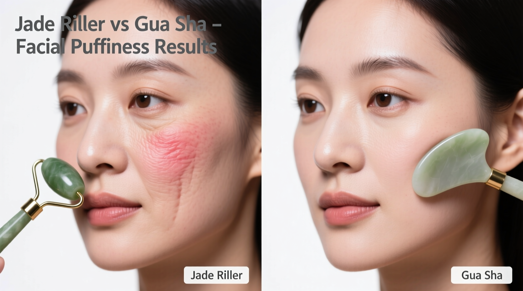jade roller vs gua sha is there a real difference in facial puffiness results