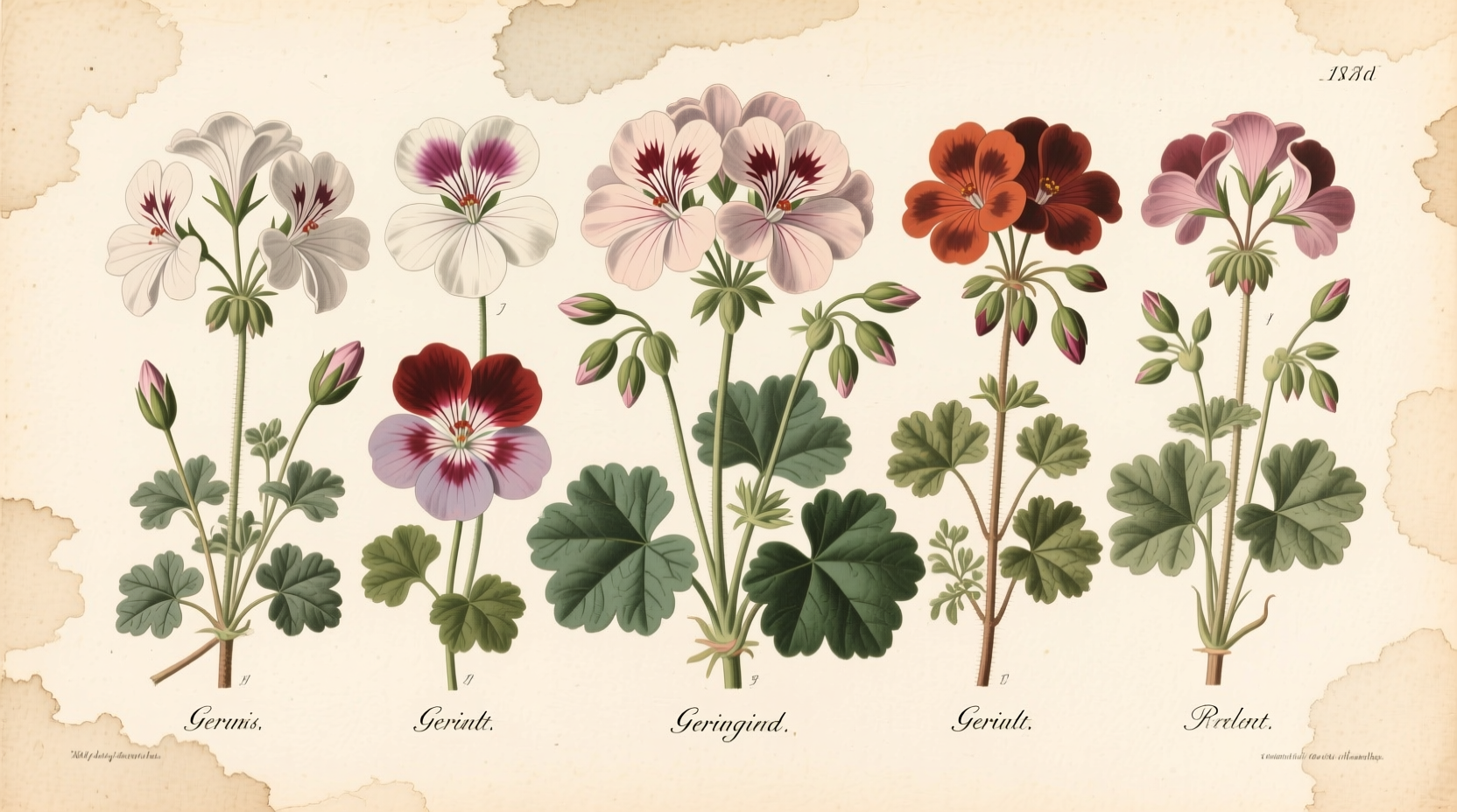 geranium varieties