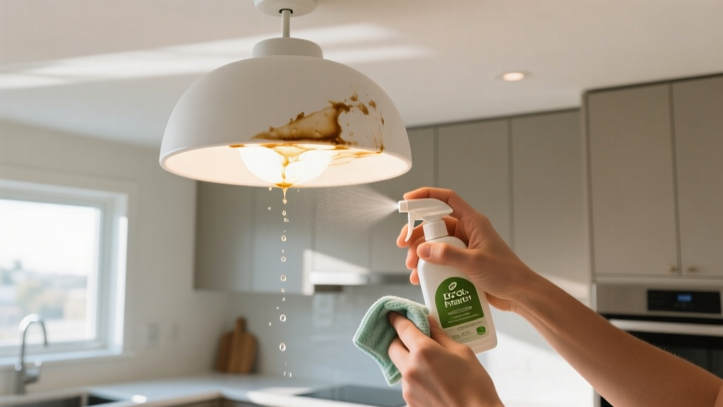 Tested: How to Get Cooking Spray Out of Light Fixtures