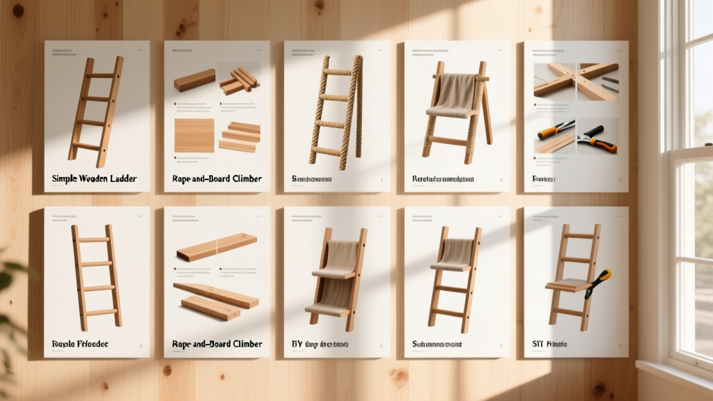 10 Free DIY Cat Ladder Plans You Can Make Today