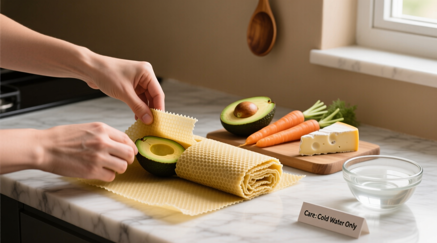 how to clean beeswax wraps without melting