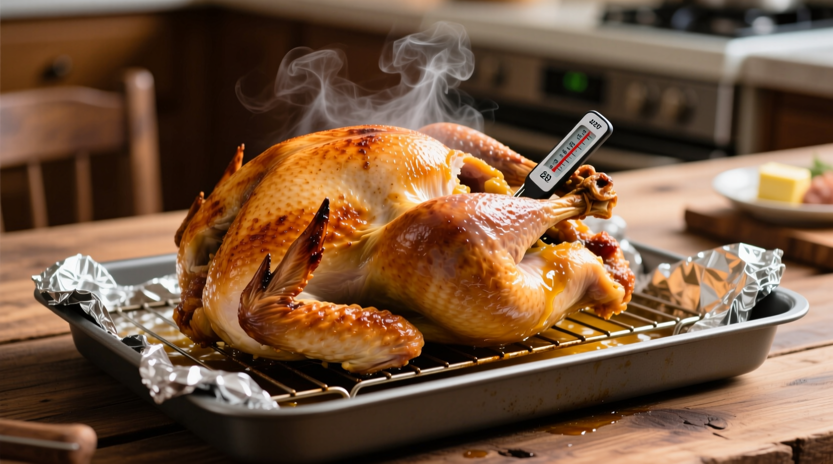 what temperature to cook a turkey in the oven