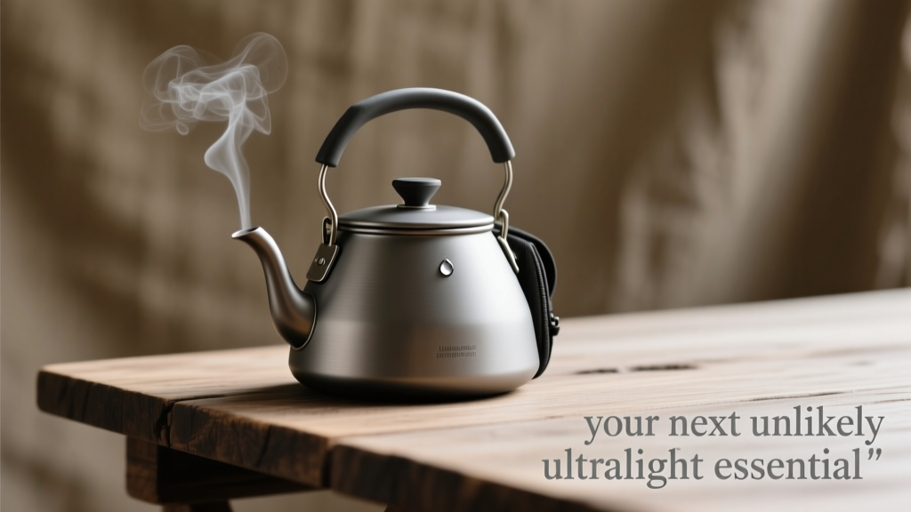 Your Next Unlikely Ultralight Essential: A Teapot