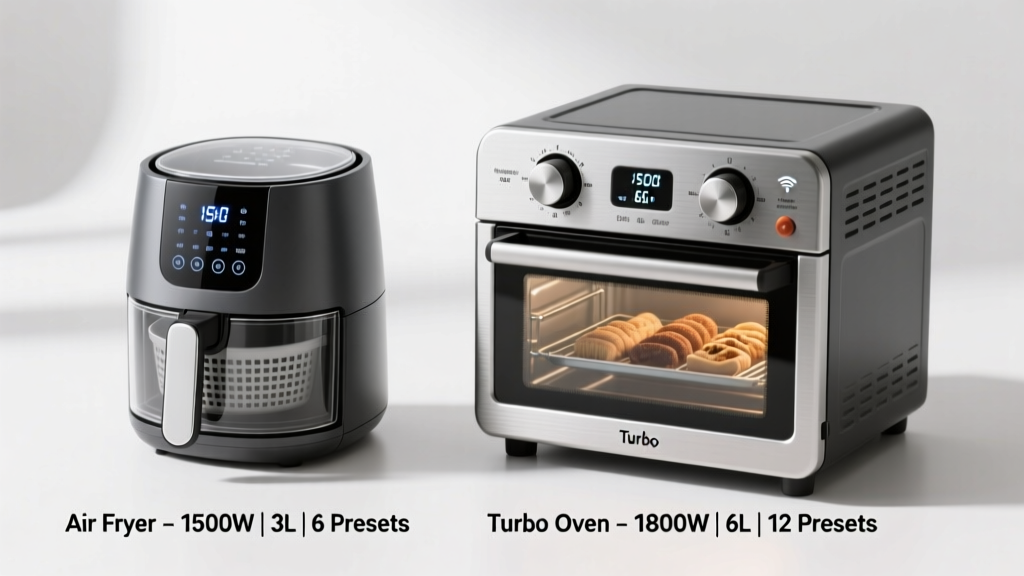 Air Fryer vs Turbo Oven: Real Differences & Smart Buys