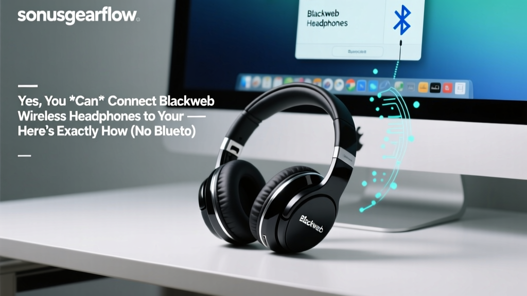 Blackweb Wireless Headphones: Connect to PC in 90 Sec (2026)