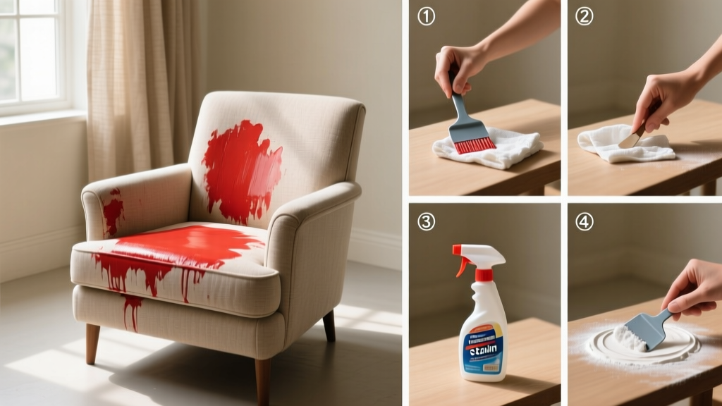 Best Proven Methods: How to Get Paint Out of Armchair