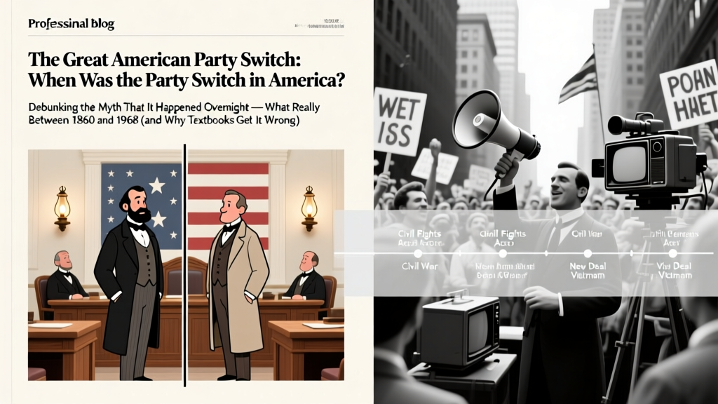 American Party Switch: What Really Changed (1860–1968)
