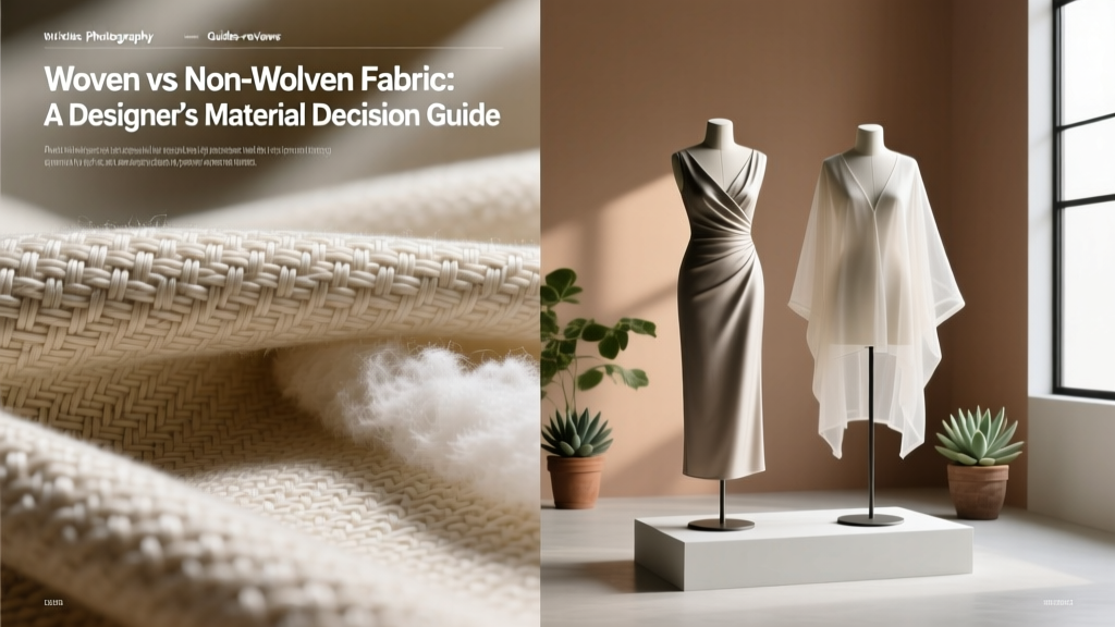 Woven vs Non Woven Fabric: A Designer’s Material Decision Guide