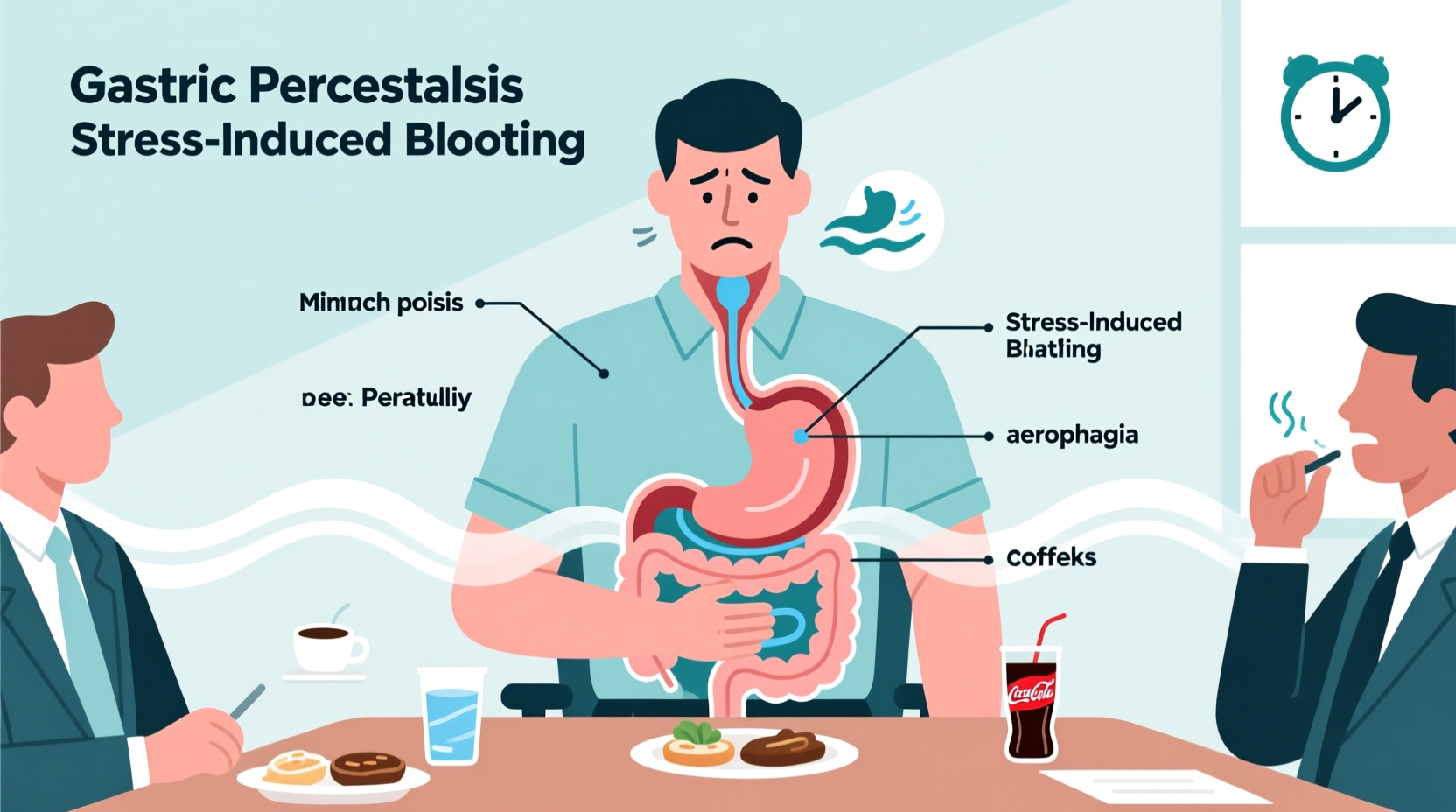 why does my stomach make noises during meetings common triggers and fixes