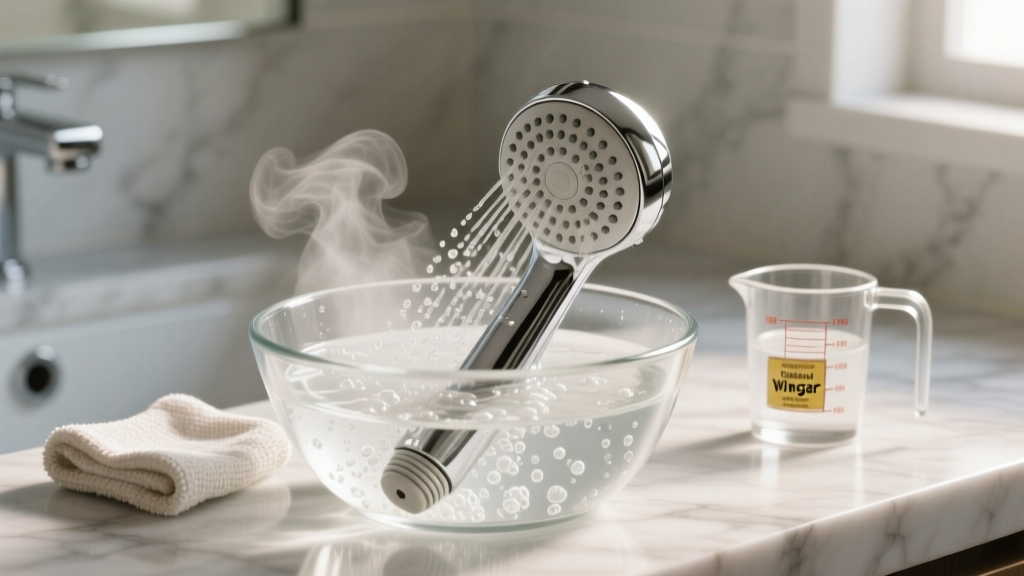 Tested: How to Clean a Shower Head with Vinegar Fast