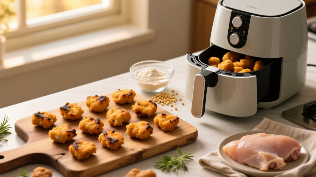 Crispy Air Fryer Chicken Nuggets (No Oil, No Fail)