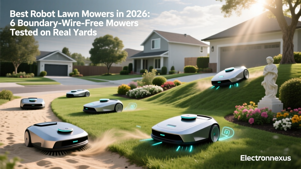 Best Robot Lawn Mowers in 2026: 6 Boundary-Wire-Free Mowers Tested on Real Yards