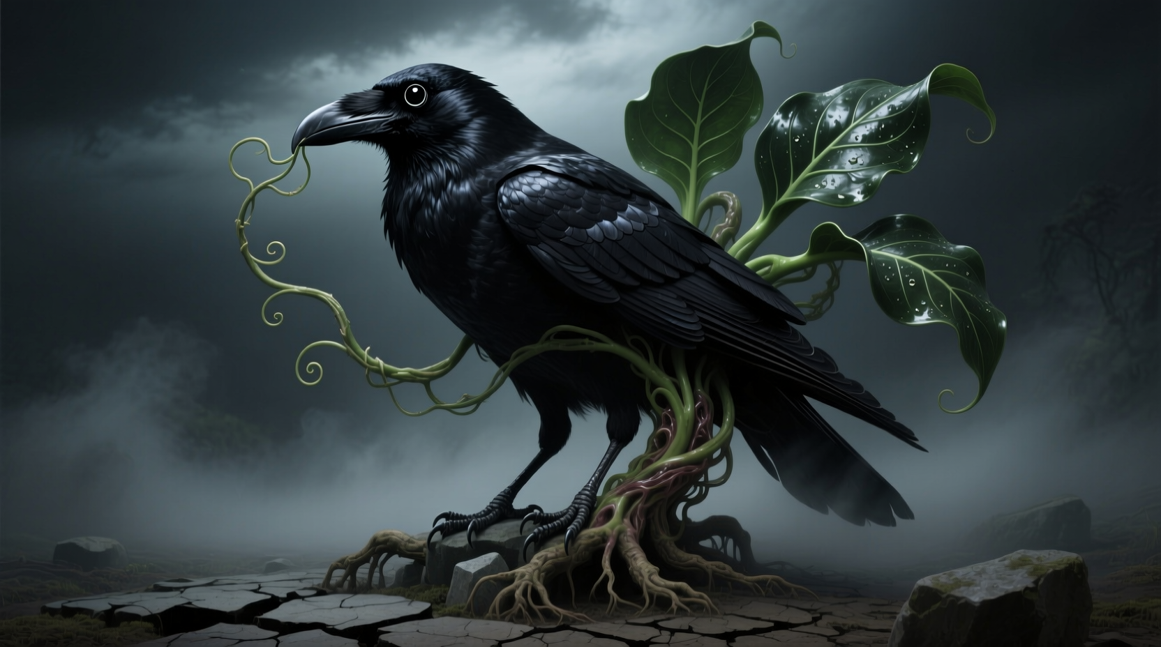 black raven zz plant