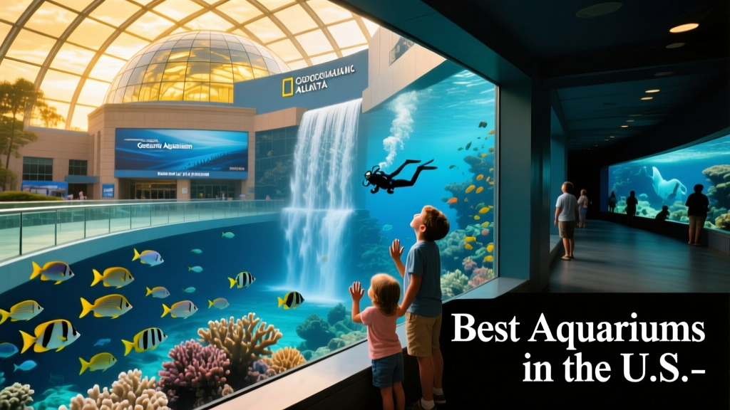 The Best Aquariums in the US: Hidden Gems, Scientific Powerhouses, and Coastal Marvels