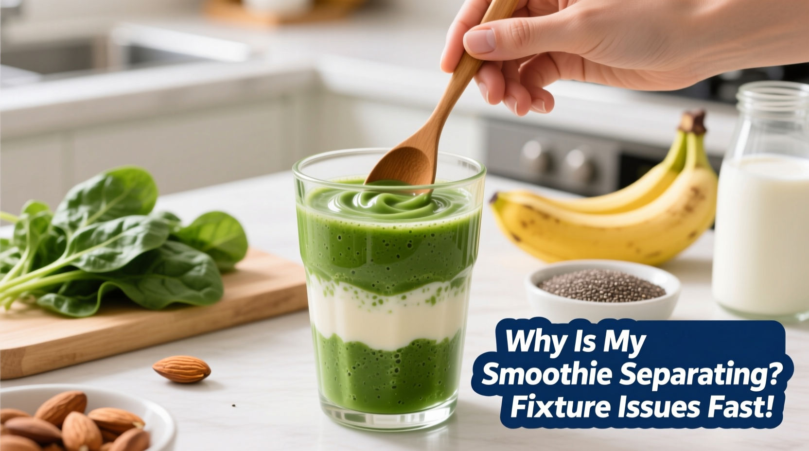 why is my smoothie separating fix texture issues fast