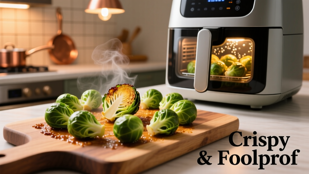 Air Fryer Brussels Sprouts: Crispy, Easy & Foolproof