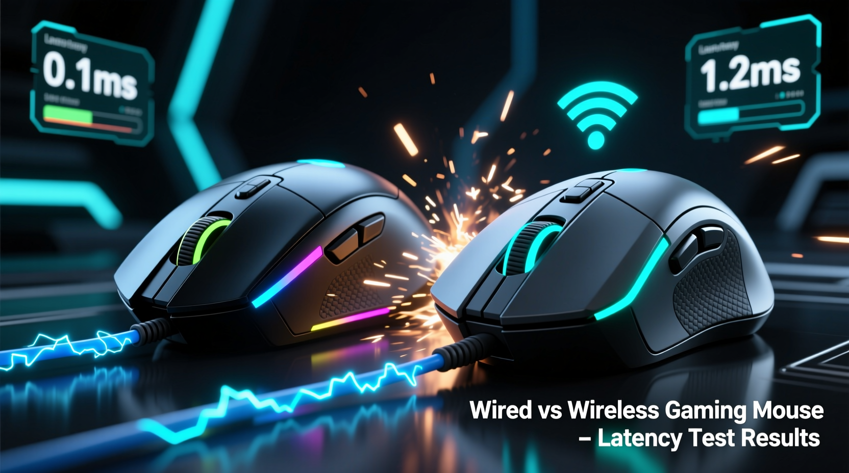 wired mouse vs wireless gaming which responds faster during intense play