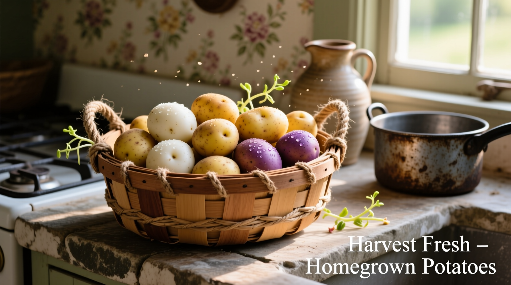 Potato Basket Essentials: Optimal Storage for Fresh Potatoes