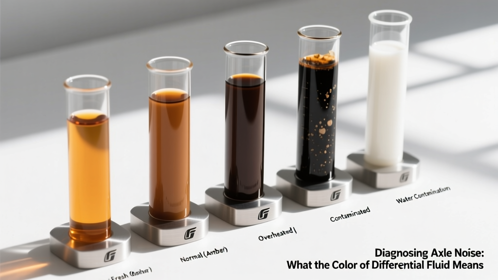 Diagnosing Axle Noise: What the Color of Differential Fluid Means