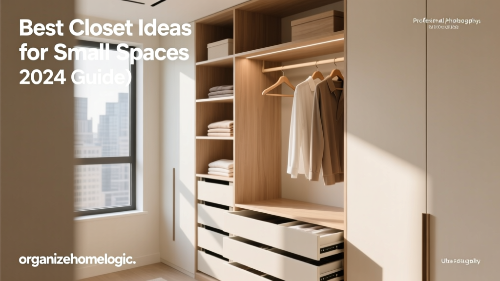 Best Closet Ideas for Small Spaces (2024 Guide)